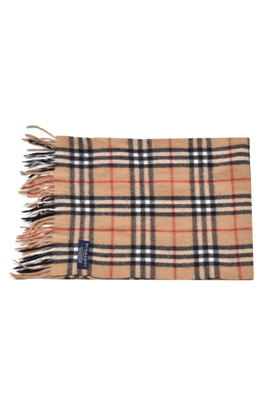 Burberry Beige Checks Scarf RT160-10