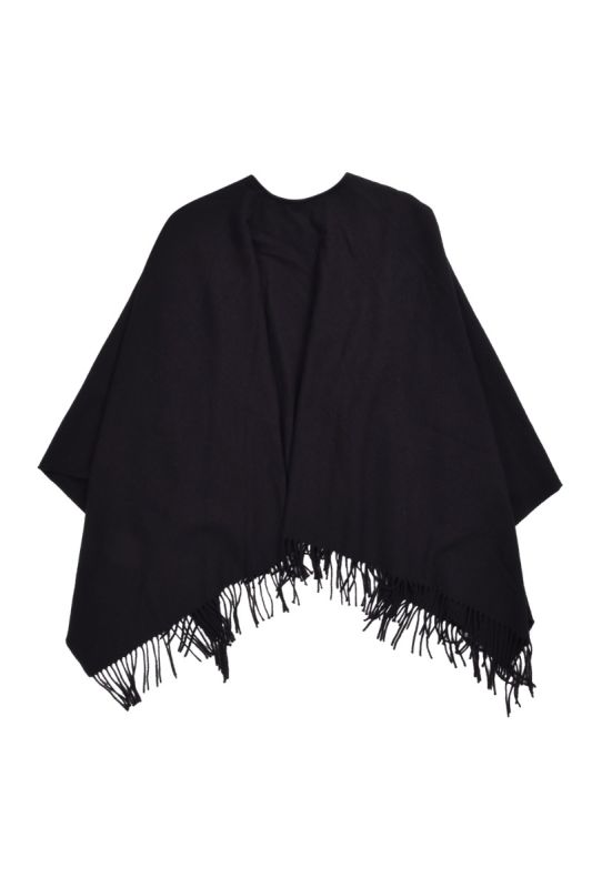 Burberry Black Logo Cape