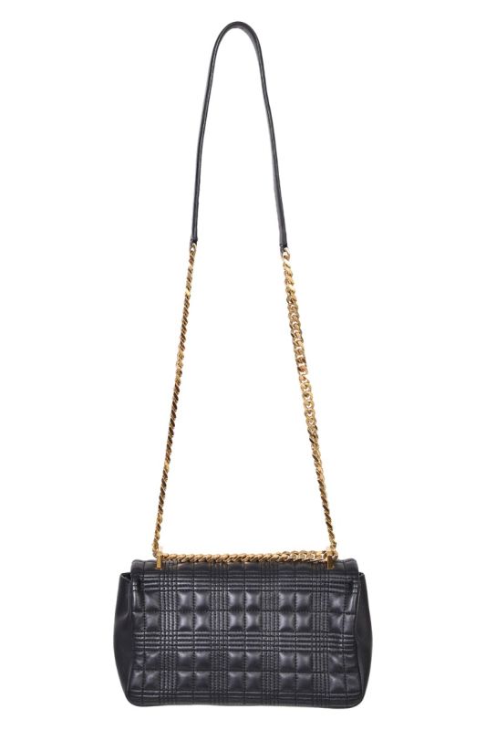 Burberry Black Quilted Lola Shoulder Bag