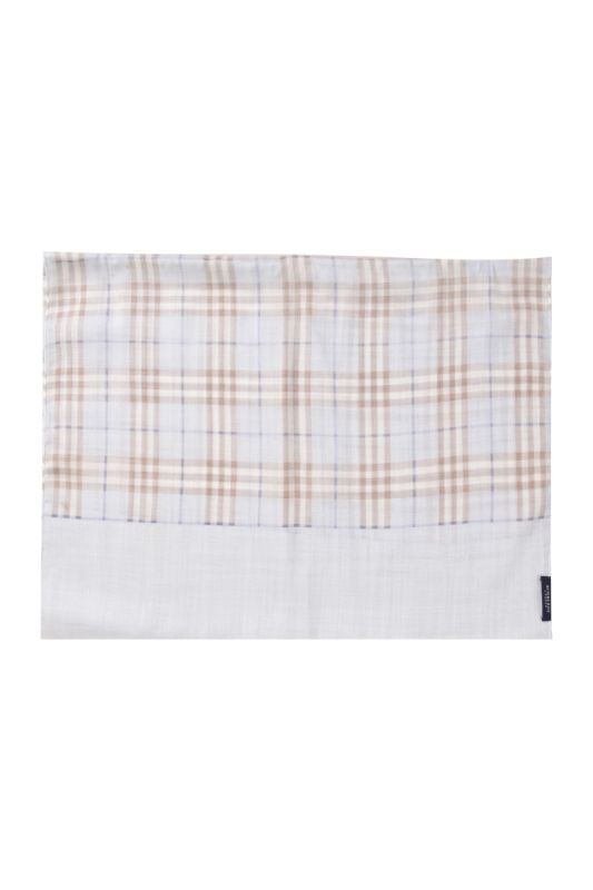 Burberry Blue Checkered Stole