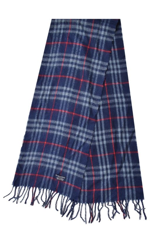 Burberry Blue Checks Scarf RT158-10