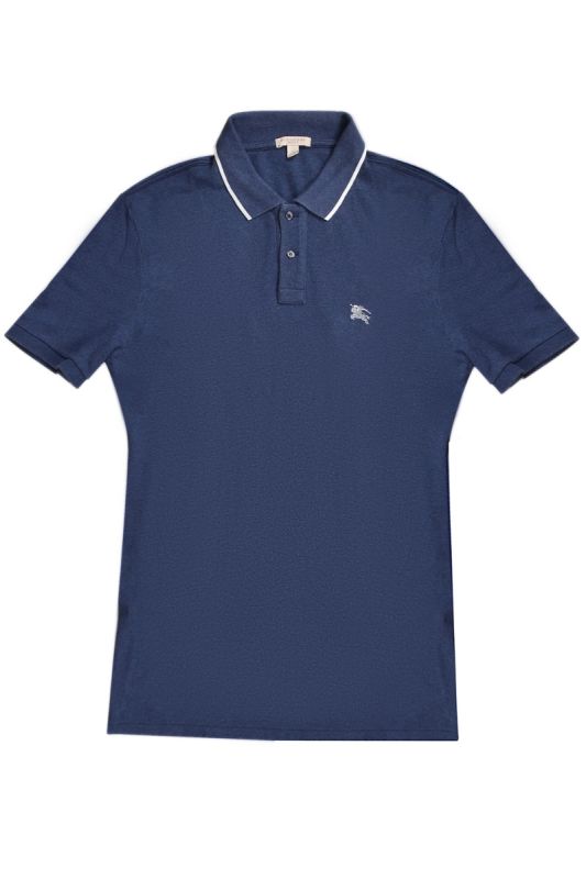 Burberry Blue Men's Polo T Shirt