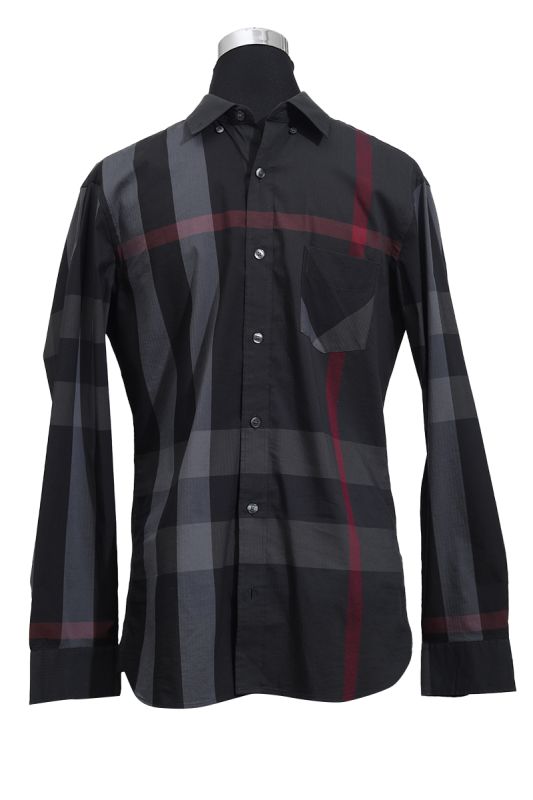 Burberry Brit Charcoal Grey Cotton Shirt