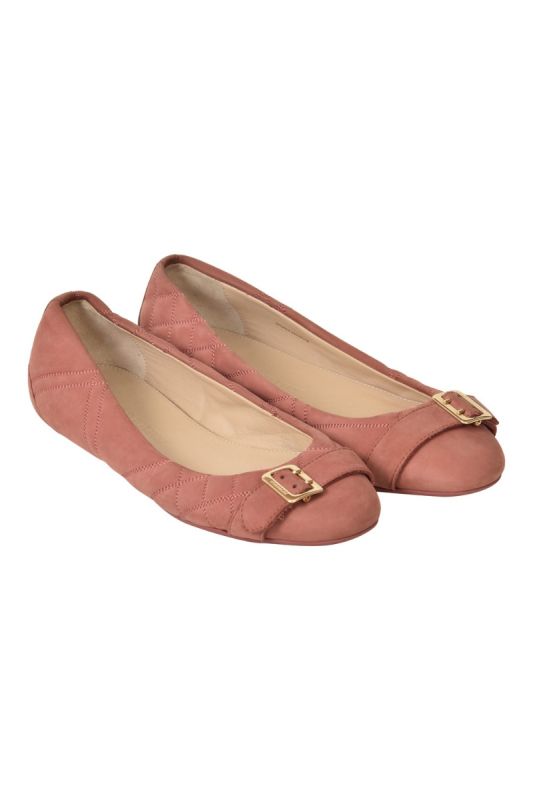 Burberry Buckle Flats