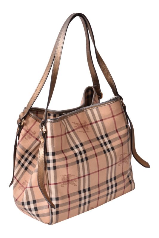 Burberry Canterbury Haymarket Check Tote Bag