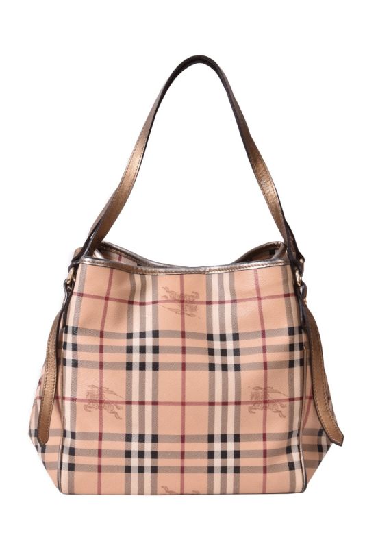 Burberry Canterbury Haymarket Check Tote Bag