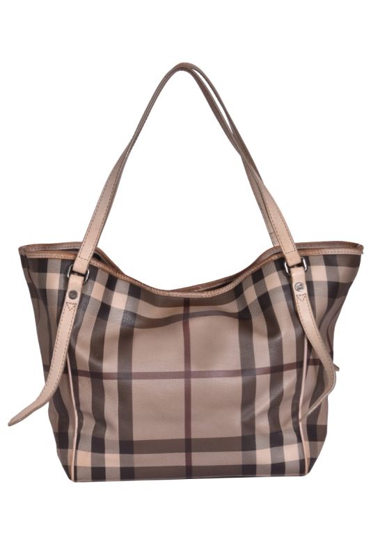 Burberry Canterbury Haymarket Checks Hobo Bag