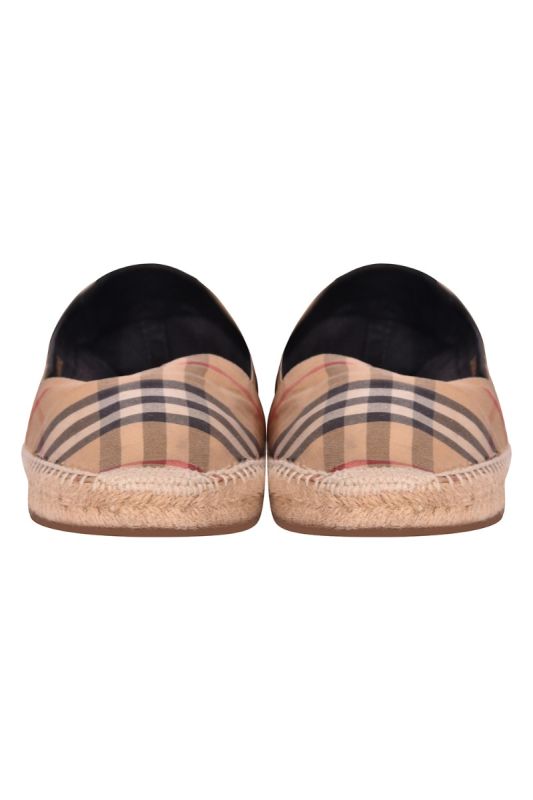 Burberry Canvas Nova Checks Espadrilles