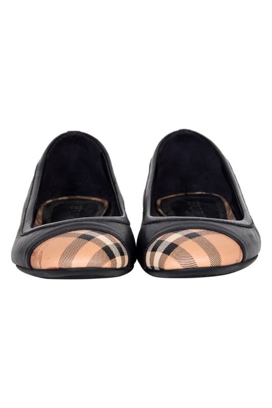 Burberry Check Ballet Flats