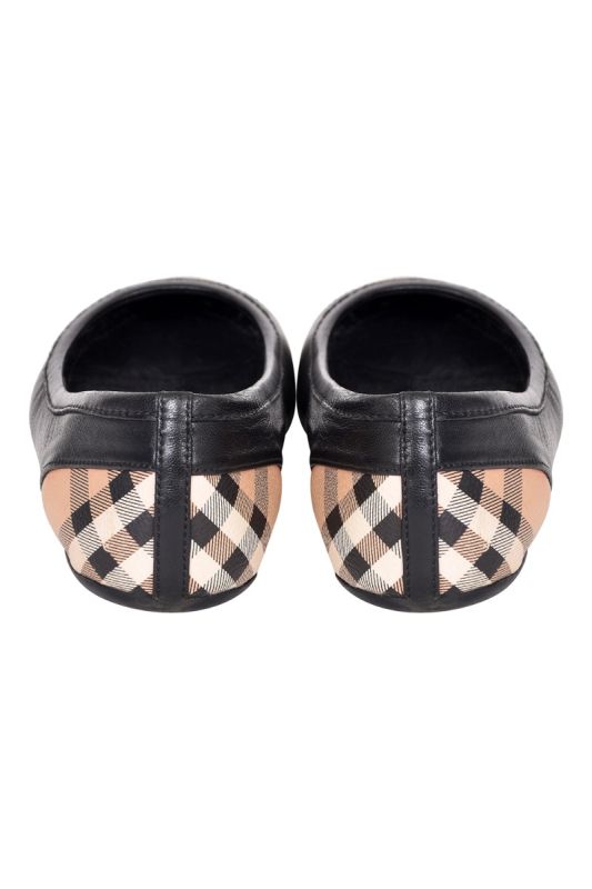 Burberry Check Ballet Flats
