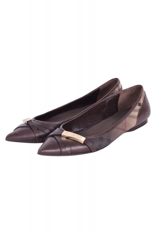 Burberry Checks Ballerinas