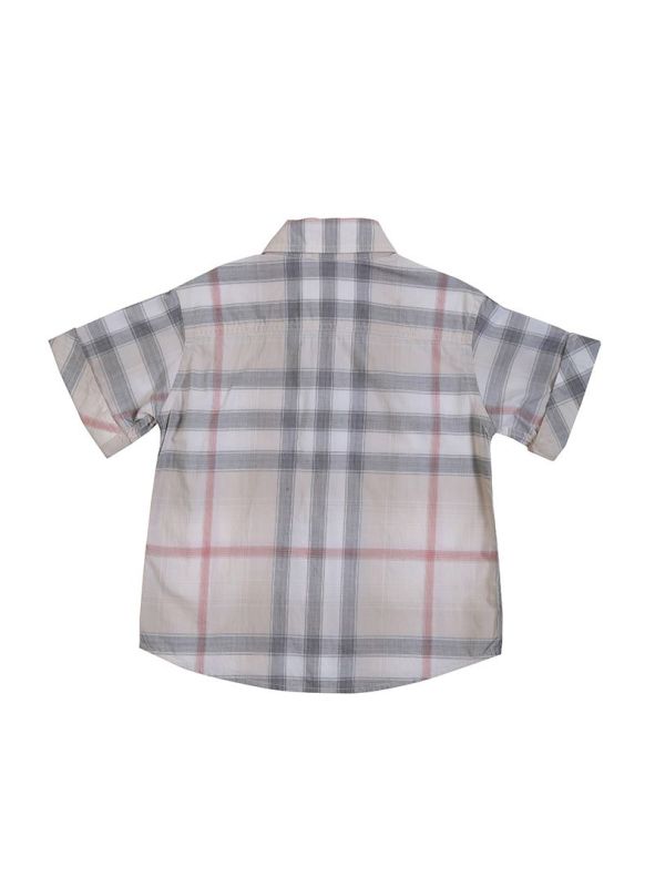 BURBERRY CLASSIC BEIGE CHECK SHIRT RT3-100