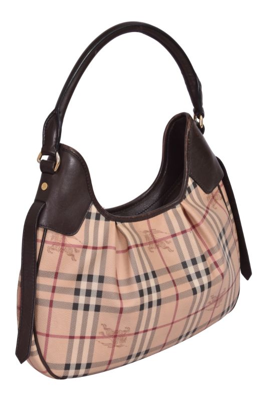Burberry Classic Check Brookyln Hobo Bag