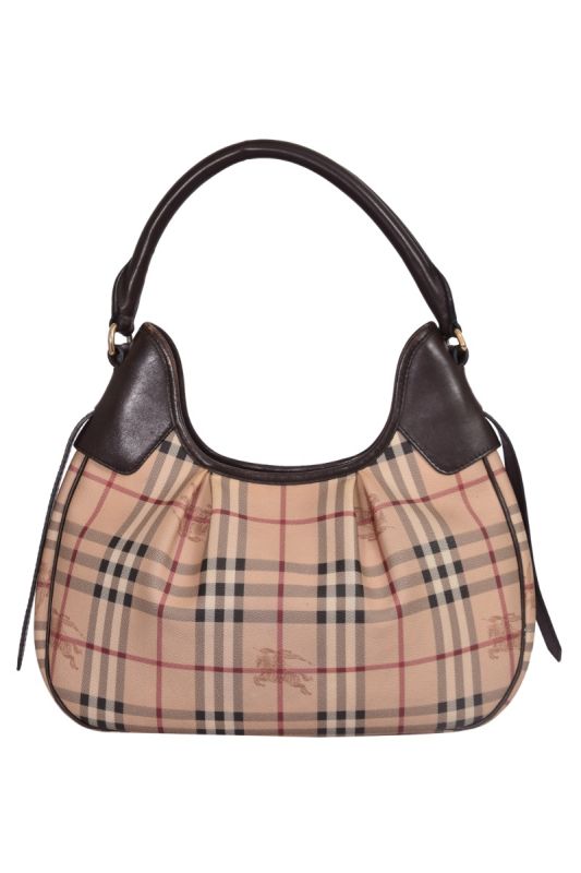 Burberry Classic Check Brookyln Hobo Bag