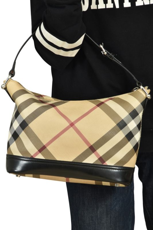 Burberry Classic Nova Check Brooke Hobo Bag