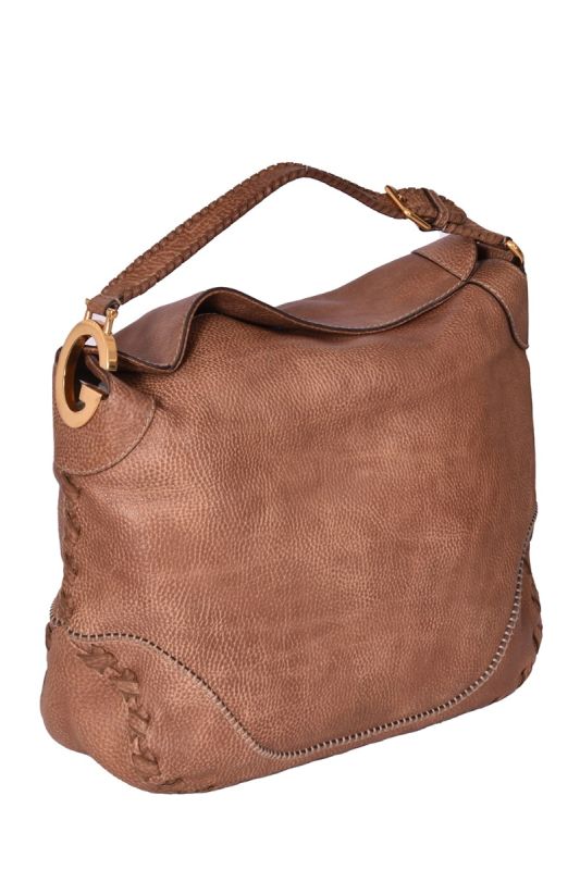 Gucci grained Calfskin Medium Charlotte Hobo Bag