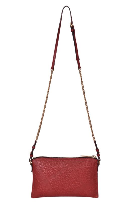 Burberry Falchi Leather Crossbody Sling Bag