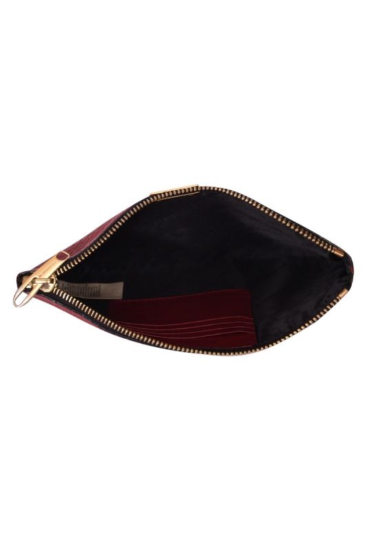 Burberry Falchi Leather Crossbody Sling Bag