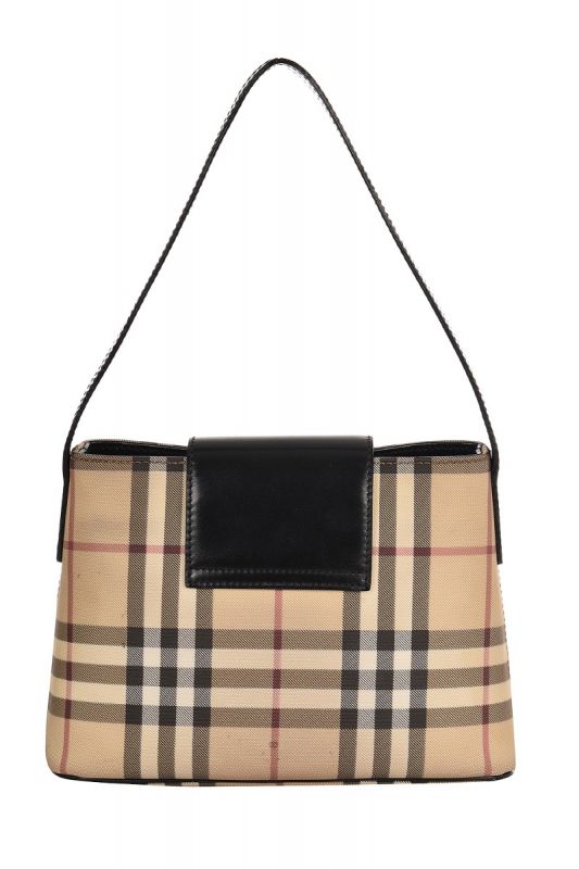 BURBERRY HAYMARKET BAGUETTE BAG