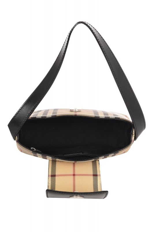 BURBERRY HAYMARKET BAGUETTE BAG