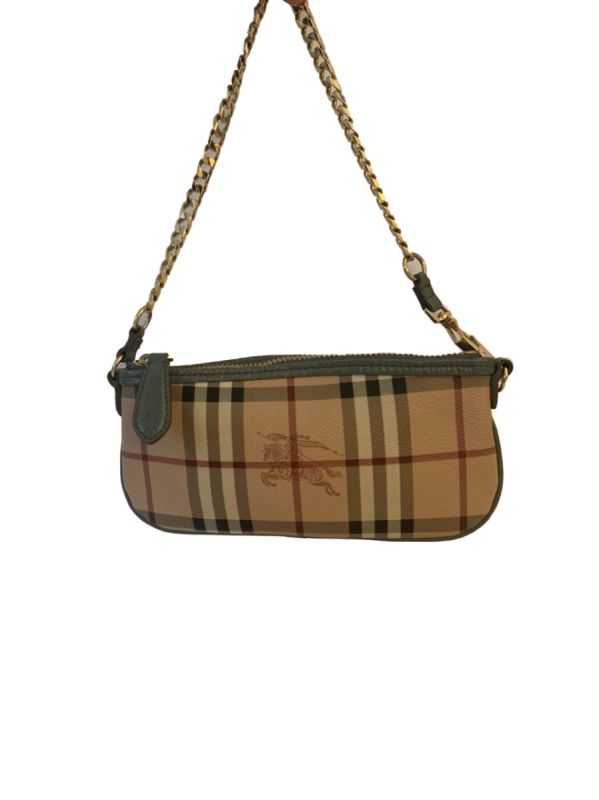 Burberry Haymarket Check Clara Pochette Bag