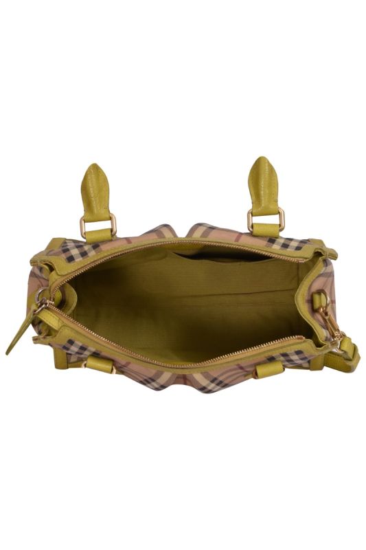Burberry Haymarket Check Shoulder Handbag