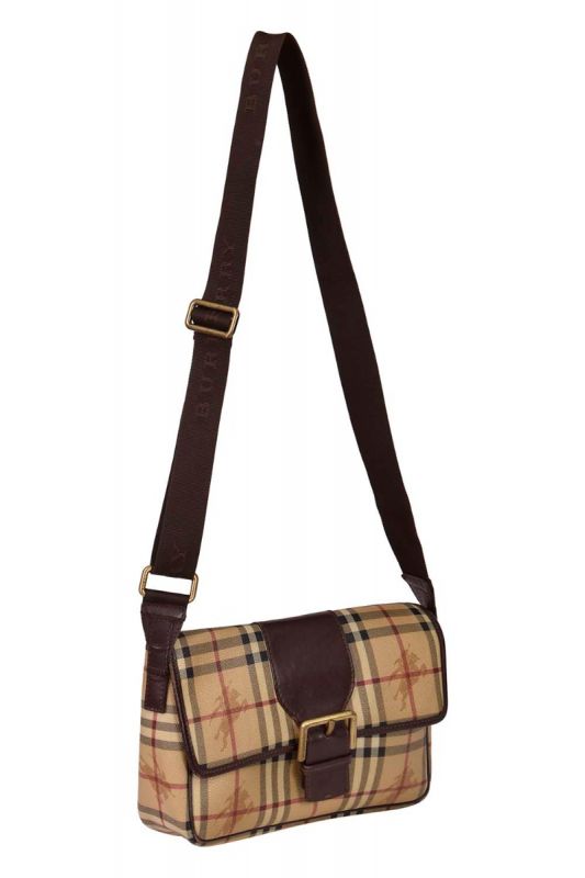 Burberry Haymarket Checks Crossbody Bag