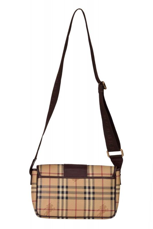 Burberry Haymarket Checks Crossbody Bag