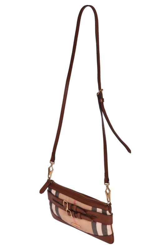 Burberry Haymarket Small Crossbody Bag