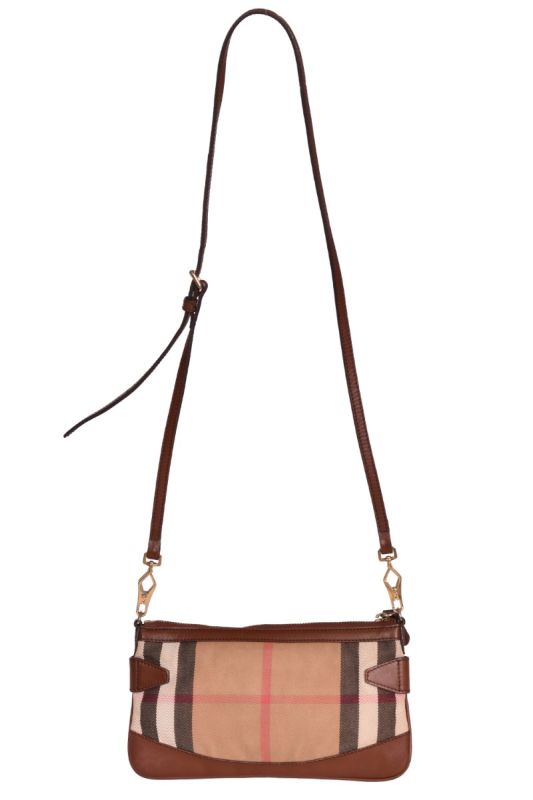 Burberry Haymarket Small Crossbody Bag