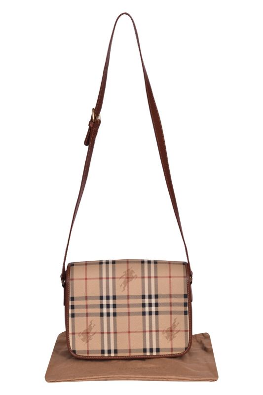 Burberry HaymarketCrossbody Bag