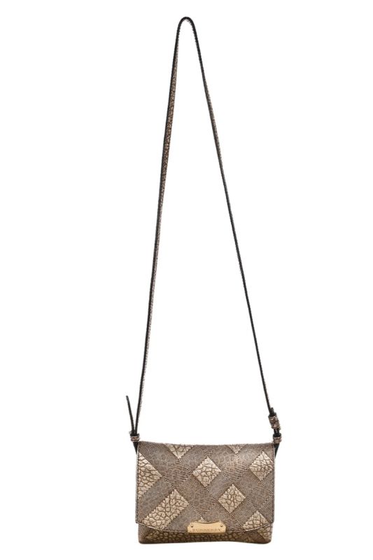 BURBERRY LANGLEY SIGNATURE GRAIN CROSSBODY BAG