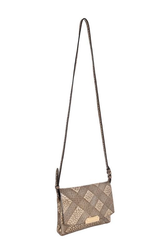 BURBERRY LANGLEY SIGNATURE GRAIN CROSSBODY BAG