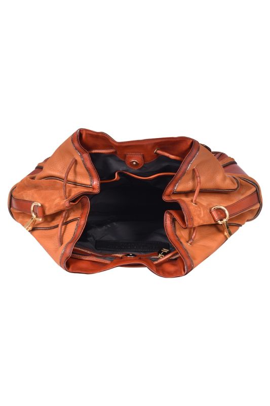 Burberry Leather Earlsburn Medium Tote Bag