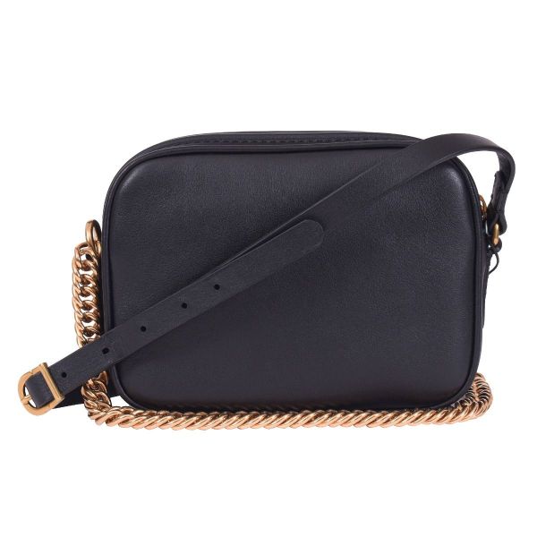BURBERRY LEATHER LINK CAMERA BAG