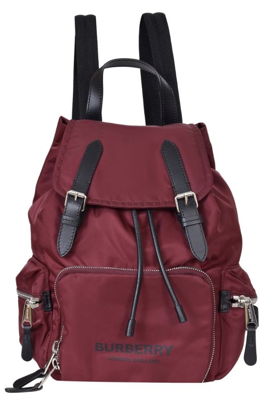 Burberry Logo- Print Backpack