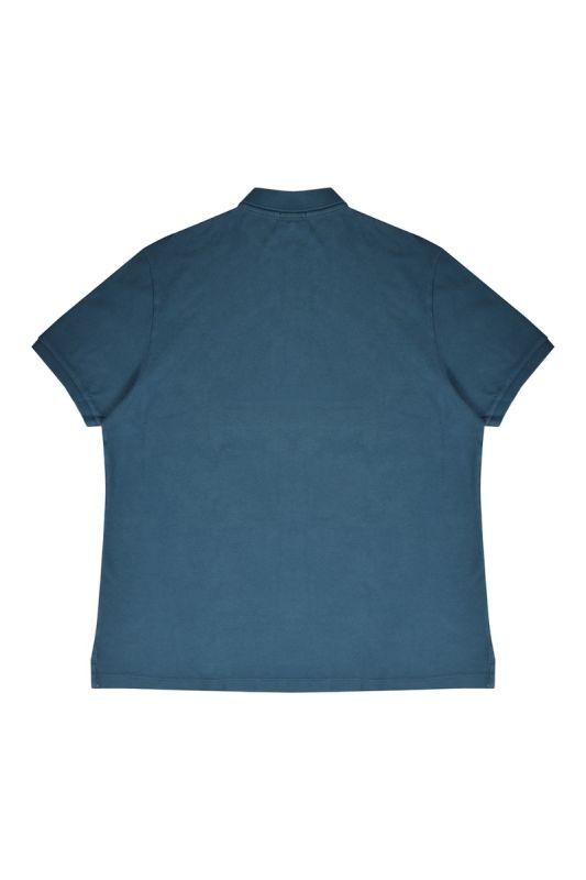 Burberry Logo Teal Polo T-shirt
