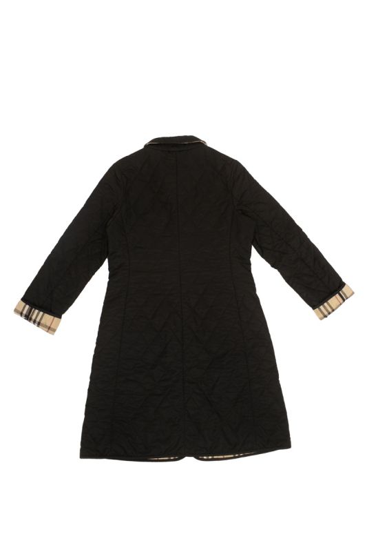 BURBERRY LONDON BLACK QUILTED JACKET