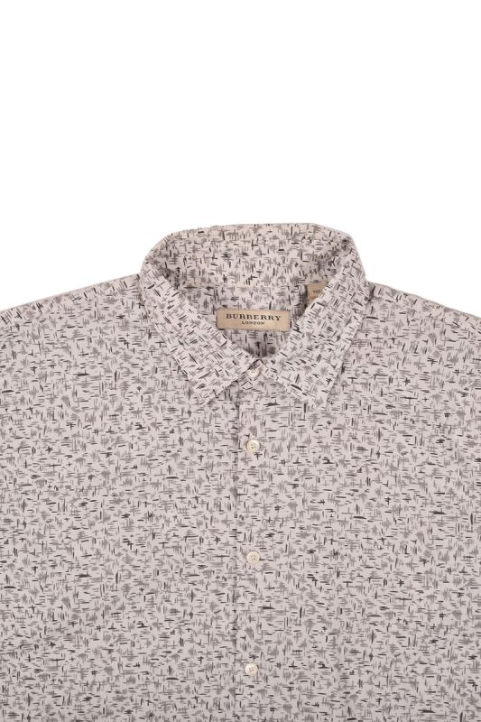 Burberry London Printed Half Sleeves Shirt