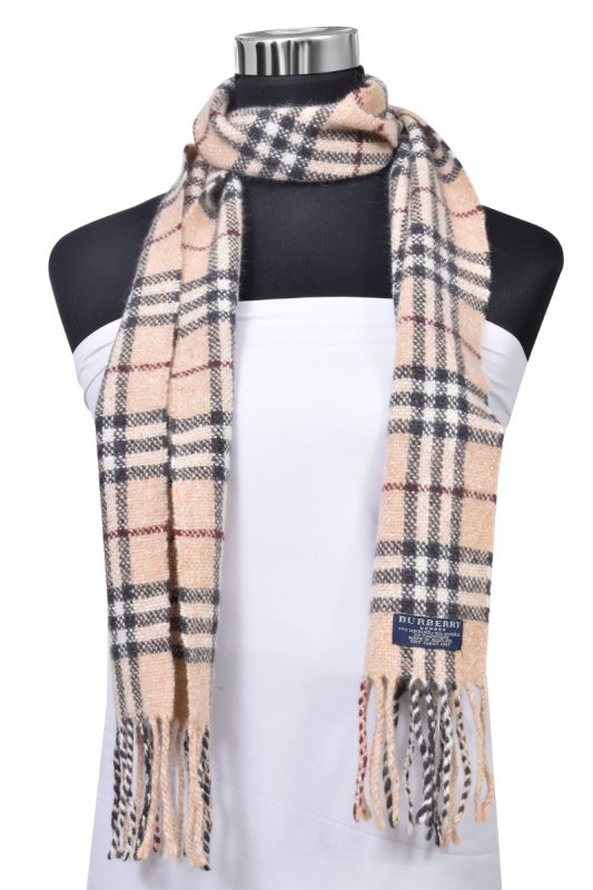 Burberry Merino Beige Scarf