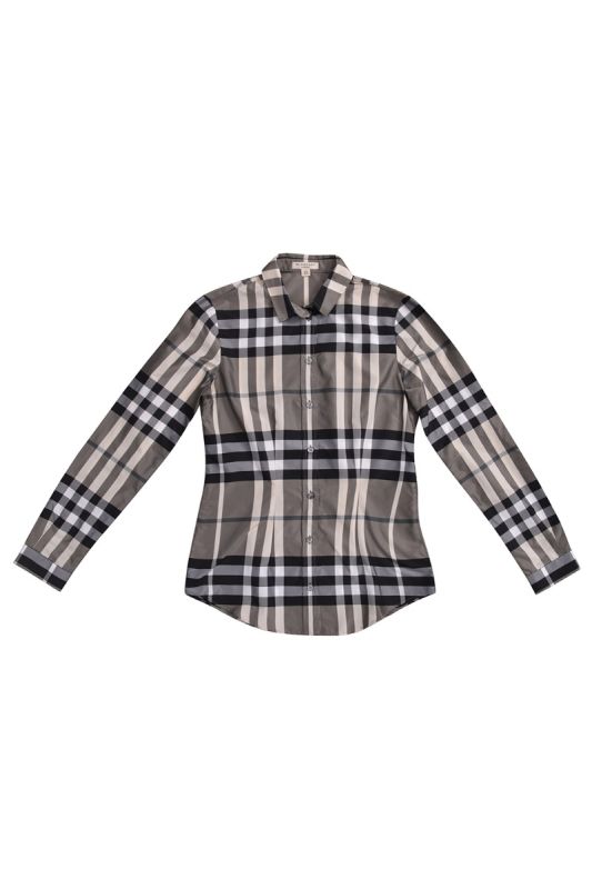 Burberry Night Check Cotton Twill Shirt