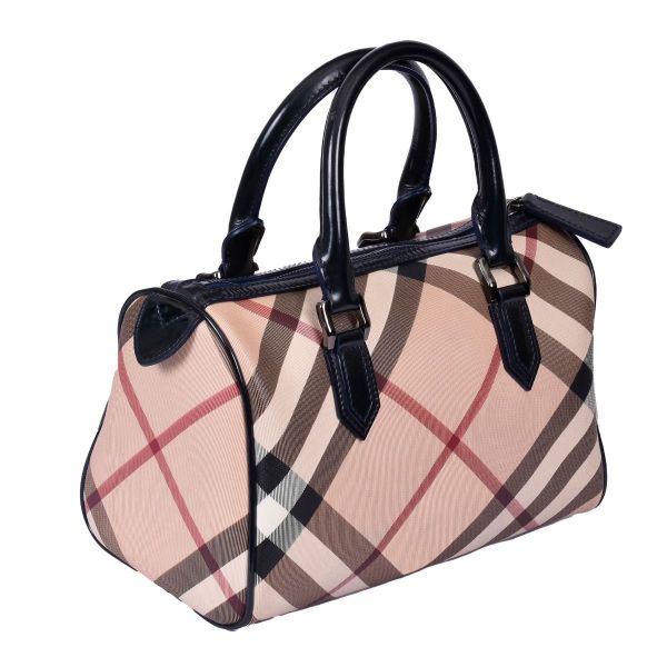 BURBERRY NOVA CHECK BOWLING BAG