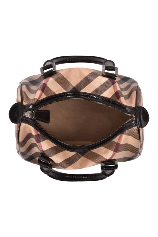 Burberry Nova Check Bowling Bag RT96-10