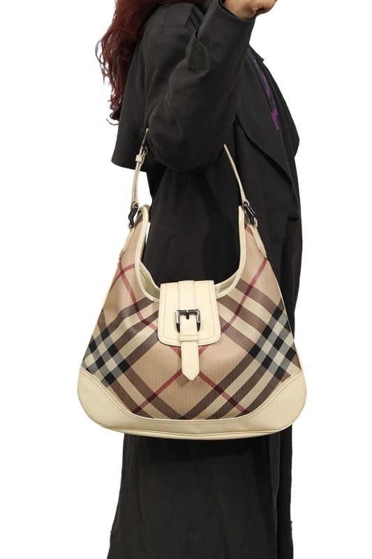 Burberry Nova Check Shoulder Bag