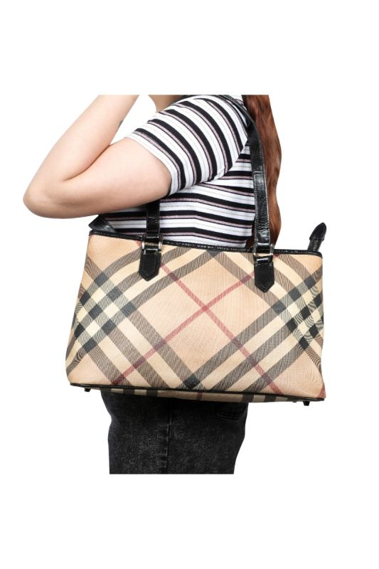 Burberry Nova Check Tote Bag RT147-10