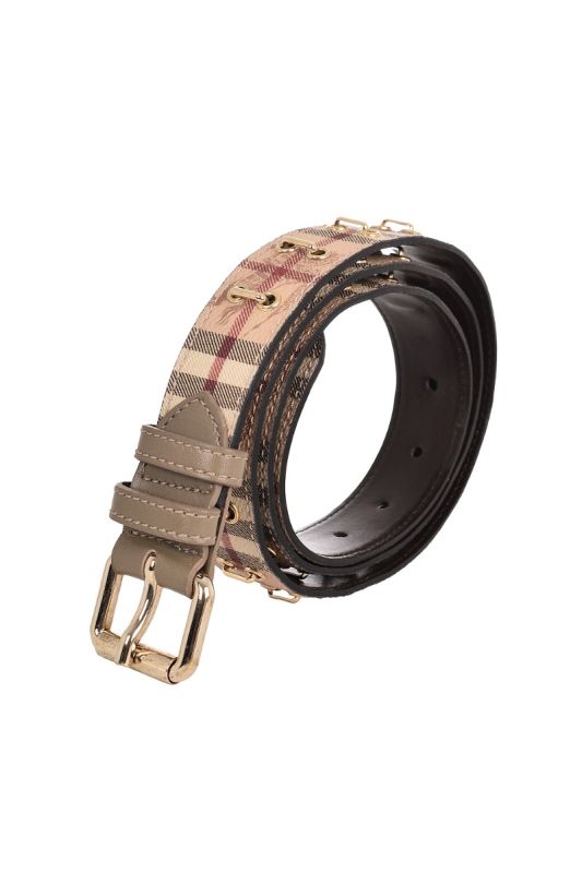 BURBERRY NOVA CHECKS BELT
