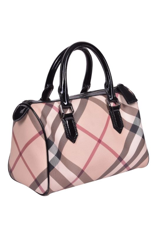 Burberry Nova Checks Bowling Bag
