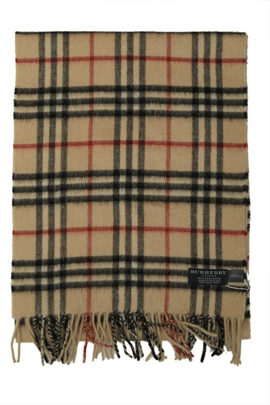 Burberry Nova Checks Cashmere Scarf