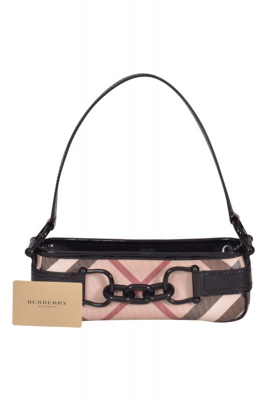 Burberry Nova Checks Pochette Shoulder Bag
