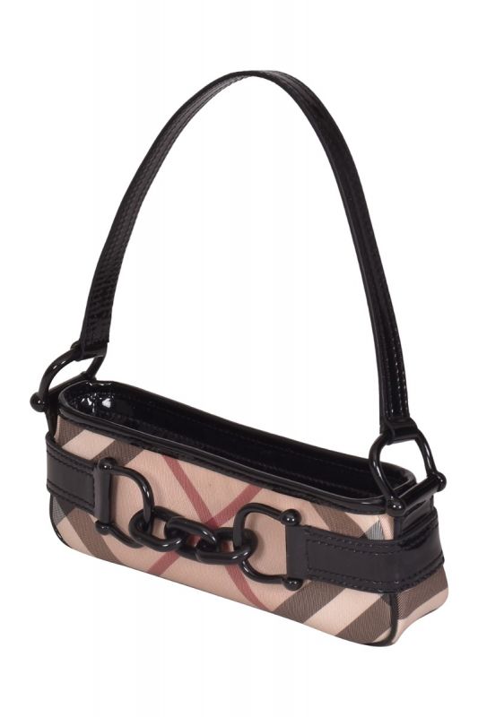 Burberry Nova Checks Pochette Shoulder Bag